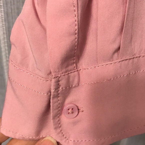 New with tags blush pink button shirt - Picture 4 of 7